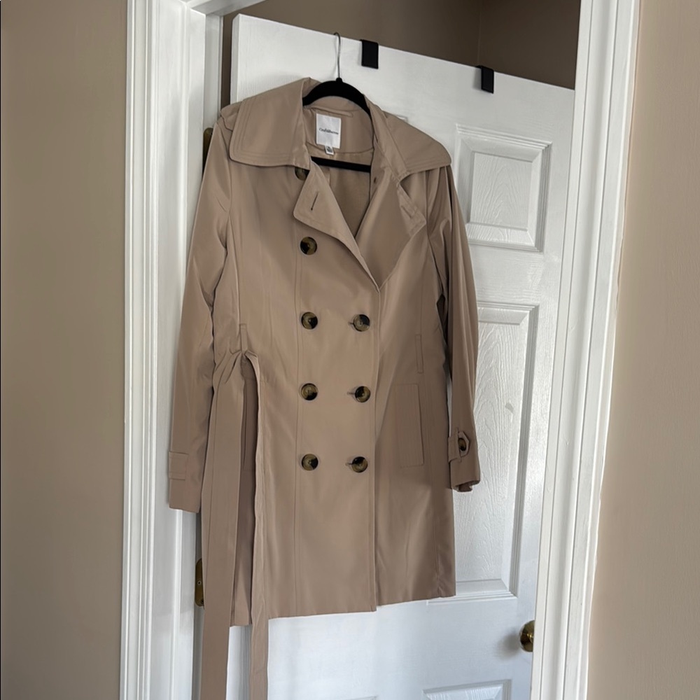 Croft & Barrow Tan Trench Coat Timeless Style